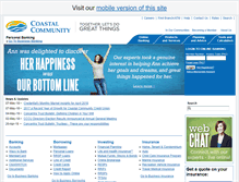 Tablet Screenshot of cccu.ca